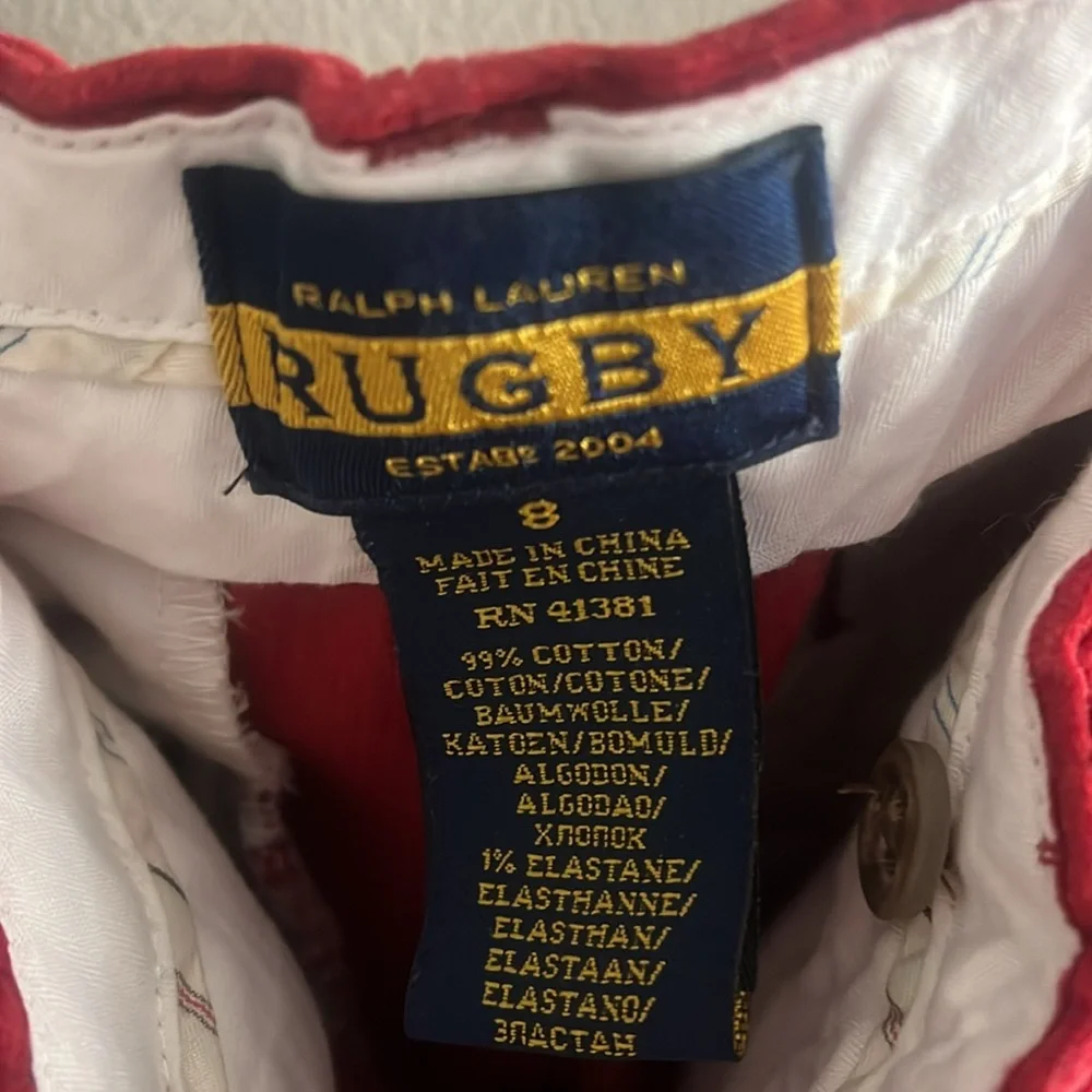 Ralph Lauren boys courderoy rugby pants